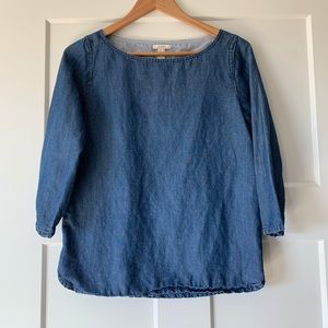 J. CREW Chambray Pullover